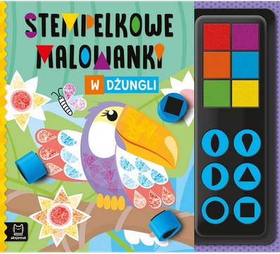 Stempelkowe malowanki W dżungli Aksjomat _99634