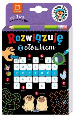 Rozwiązuję z ołówkiem Łamigłówki z tygrysem Od 7 lat Aksjomat_99631
