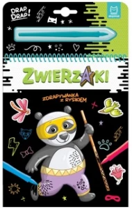 Zwierzaki Zdrapywanka z rysikiem Aksjomat