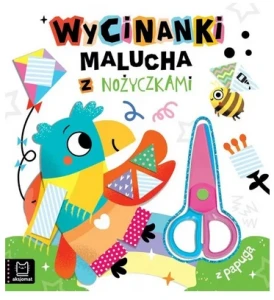 Wycinanki malucha z nożyczkami Z papugą Aksjomat