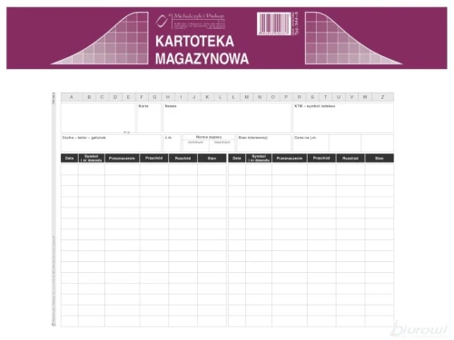Kartoteka magazynowa 50szt 344-3 Michalczyk i Prokop_26100