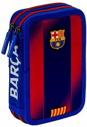 Piórnik podwójny bez wyposażenia FC Barcelona Astra_99816