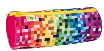 Piórnik saszetka tuba 1 zamek Pixi Happy Color_99865