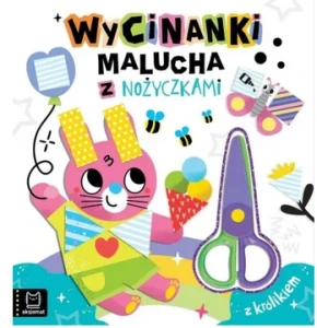 Wycinanki malucha z nożyczkami z królikiem  Aksjomat
