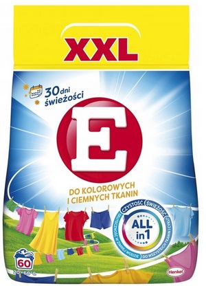 Proszek do prania 3 kg do kolorowych i ciemnych tkanin E_100244