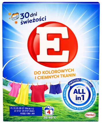 All in 1 Proszek do Prania Kolorowych i Ciemnych Tkanin 200g E_100245