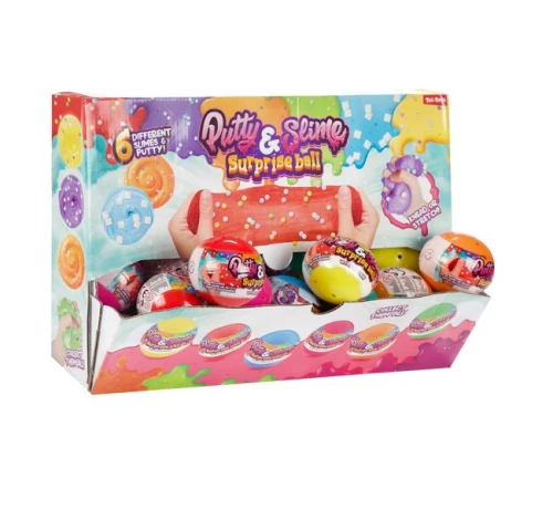 Masa Slime Kula niespodzianka 7 cm Teddies_100296