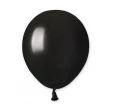 Balony Metaliczne Czarne AM50 13cm 100szt. Gemar_100344