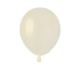 Balony Metaliczne Kość Słoniowa AM50 13cm 100szt. Gemar_100347