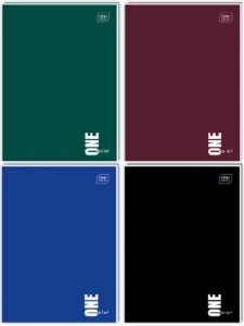 Brulion A5 w linie One Color 96 Kartek 70 g Interdruk