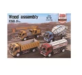 Puzzle Drewniane 3D Auto Ciężarowe 6+ Mega Creative_100440