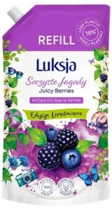 Kremowe mydło w płynie zapas soczyste jagody 900 ml Luksja