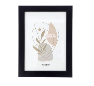 Ramka Drewniana A4 Czarna 21 × 29,7 cm Gedeon