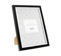 Ramka Drewniana A4 Czarna z Passe-partout 21 × 29,7 cm Gedeon_100560