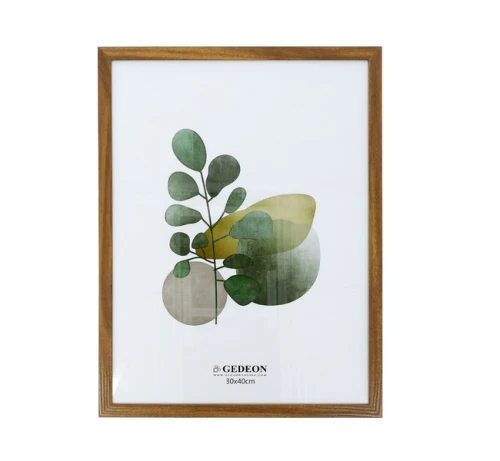 Ramka Drewniana Brązowa 30x40 cm Gedeon_100448