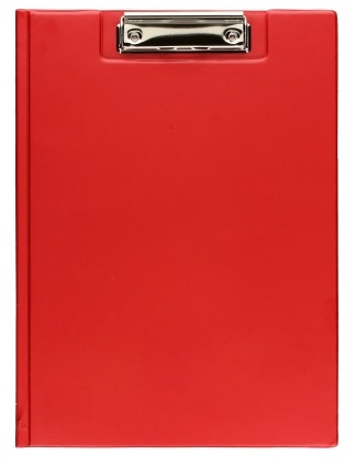 Clipboard z okładką  A4 czerwona Biurfol_55813