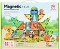 Klocki Magnetyczne Zoo 52 Elementy Mega Creative_100649