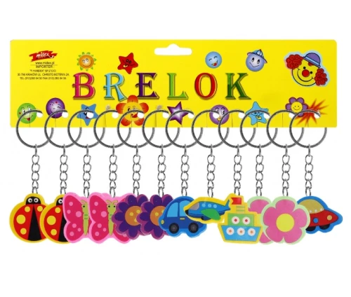 Brelok gumowy Mix 4cm Midex_100696