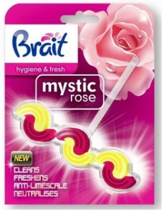 Kostka Toaletowa 2-Fazowa do WC Hygiene & Fresh Mystic Rose 45G Brait