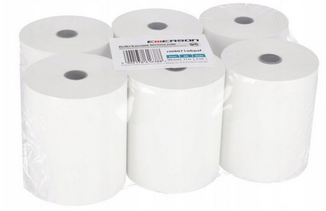 Rolka termiczna 80mm x 71m 6 sztuk BPA Free Emerson_101056