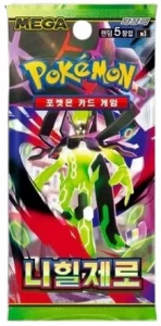 Karty Kolekcjonerskie Pokemon TCG Mega EvolutionNihil Zero Booster Pack Koreański 1op