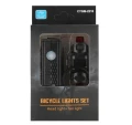 Akcesoria rowerowe – Lampka rowerowa USB przód/tył Mega Creative_101029