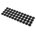 Podkładki filcowe Alsea fi20mm czarne 44szt. Galicja_100778