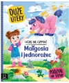 Uczę się czytać Duże litery Podział na sylaby Małgosia i jednorożec  Aksjomat_101133
