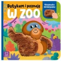 Dotykam i poznaję W zoo Książeczka sensoryczna Aksjomat_101226