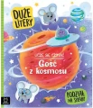 Uczę się czytać duże litery podział na sylaby gość z kosmosu Aksjomat_101261