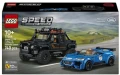 Klocki konstrukcyjne speed Champions Jaguar Project 7 i Land Rover Defender Lego_101288