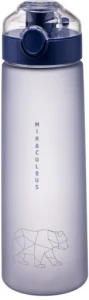 Butelka sportowa Tritan animals 730ml granatowy Galicja