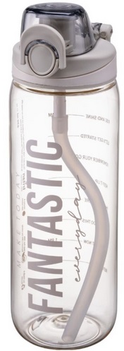Butelka sportowa Tritan double 630ml krem Galicja_101307