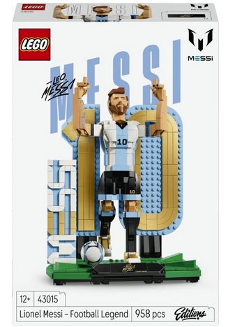 Klocki konstrukcyjne piłkarska legenda Editions  Lionel Messi Lego_101385