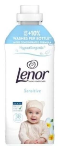 Płyn do Płukania Tkanin Hipoalergiczny Sensitive 798ml (38 Prań) Lenor