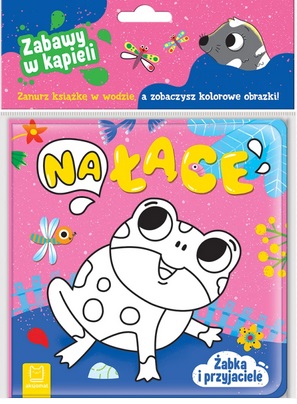 Żabka i przyjaciele Na łące Zabawy w kąpieli Aksjomat_101502