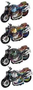 Motocykl Funkcyjny 13 cm Holograficzny Mega Creative