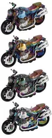 Motocykl Funkcyjny 13 cm Holograficzny Mega Creative_101655