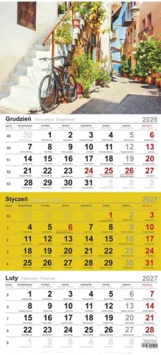 kalendarz trójdzielny 2027 T-106T-04 Michalczyk i Prokop_94902