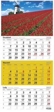 Kalendarz  trójdzielny 2027 T-106T-05 Michalczyk i Prokop_94889