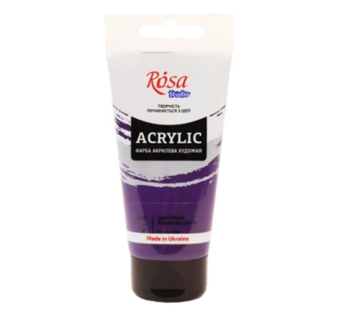 Farba Akrylowa Rosa Studio 419 Light Violet 75 ml Koh-I-Noor_101744
