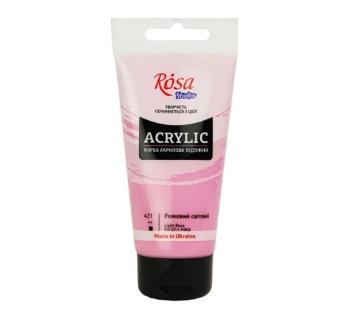 Farba Akrylowa Rosa Studio 421 Light Rose 75 ml Koh-I-Noor_101737