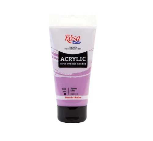 Farba Akrylowa Rosa Studio 436 Lilac 75 ml Koh-I-Noor_101766