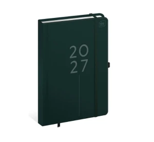 Kalendarz książkowy 2027 A5 Elegance dzienny Mat UV 384 str. Interdruk