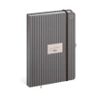 Kalendarz książkowy 2027 A5 Stripes dzienny Mat UV  384 str. Interdruk_101901