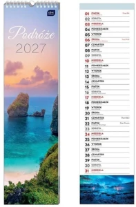 Kalendarz paskowy 2027 Podróże Interdruk