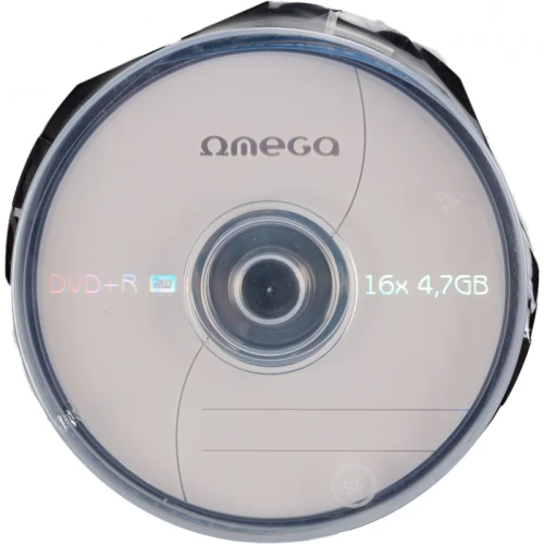 Płyta DVD+R 4,7GB 16x 10szt Cake Box Omega_26564