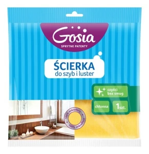 Ściereczka do szyb i luster z mikrofibry Gosia
