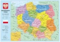 Podkładka na biurko A3 Mapa Polski _55029