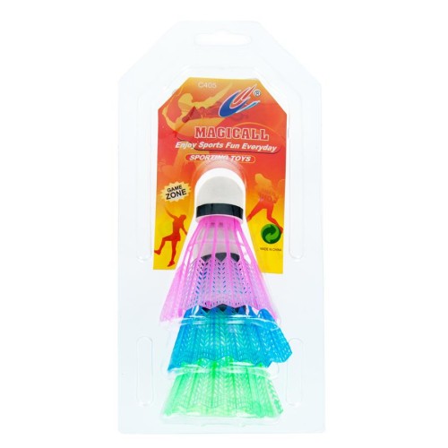 Lotki do Badmintona 3szt Mix Kolor Mega Creative_55022